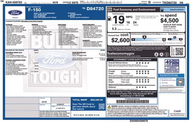 New 2026 Ford F150 XLT w/ XLT Black Appearance Package AWD/4WD image 10