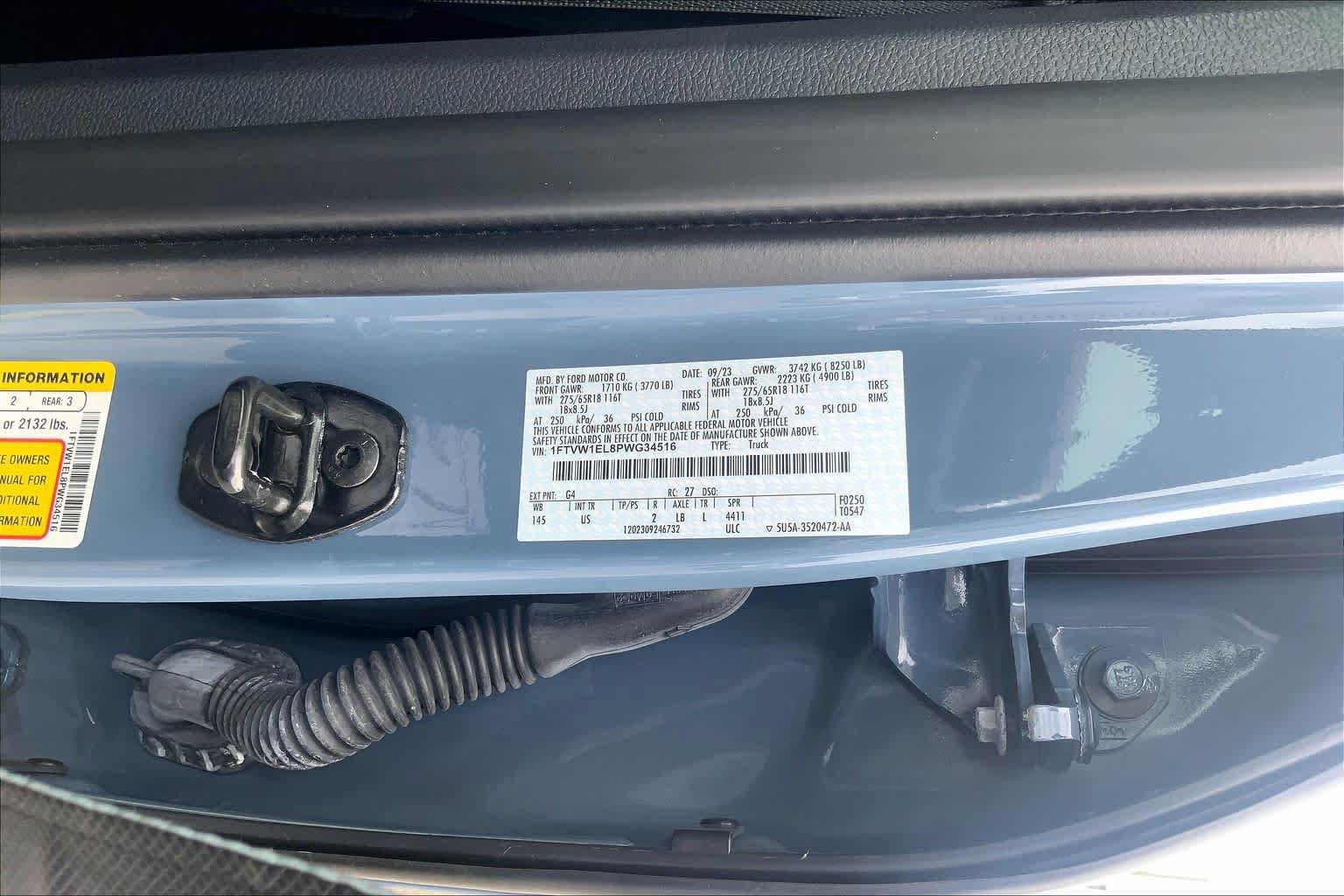Certified 2023 Ford F150 Lightning XLT AWD/4WD image 31