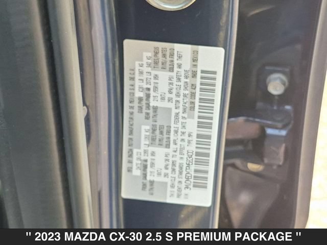 Certified 2023 MAZDA CX-30 AWD 2.5 S w/ Premium Package image 37