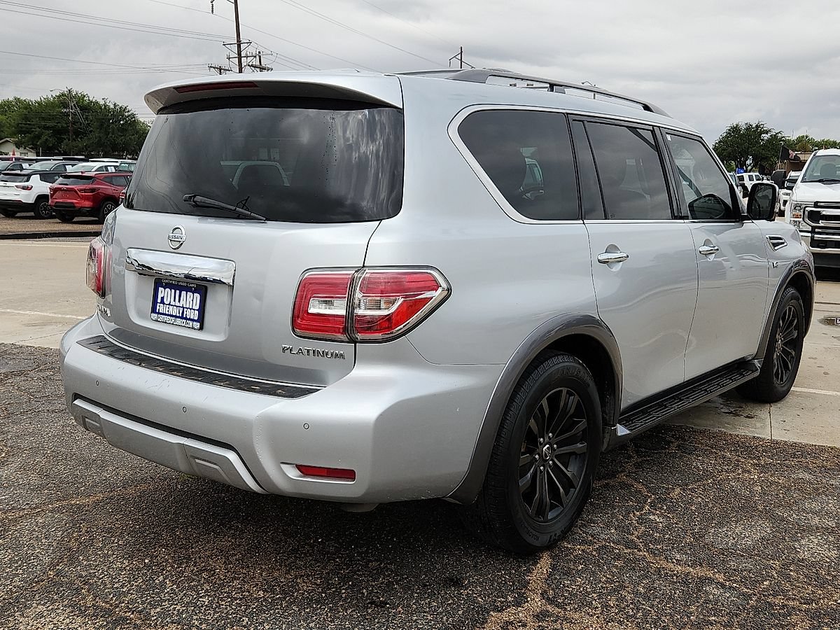 Used 2018 Nissan Armada Platinum w/ Captain Seat Package RWD image 3