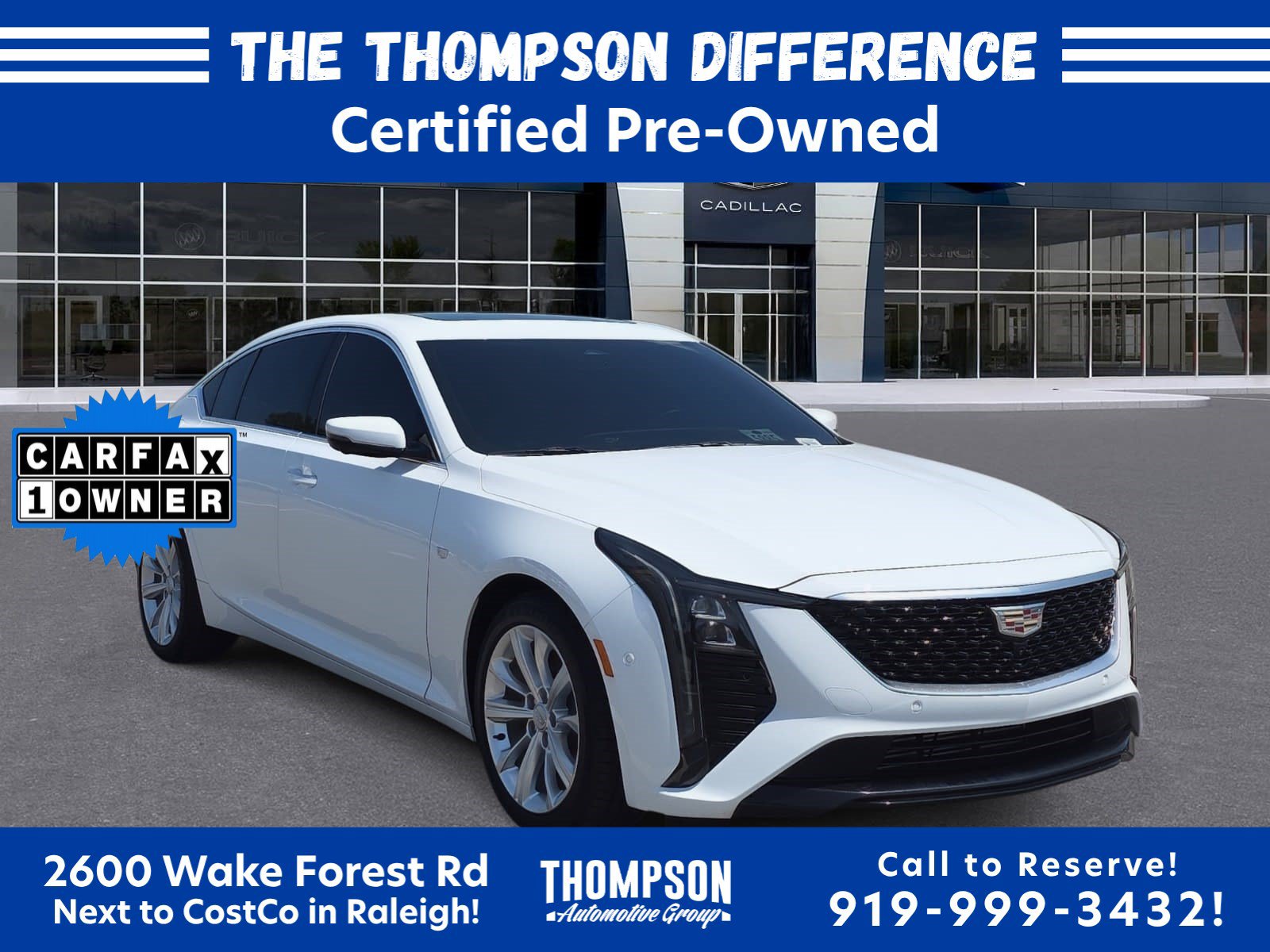 Used 2025 Cadillac CT5 Premium Luxury w/ Technology Package RWD image 1