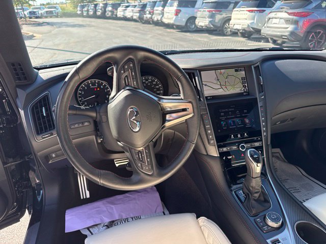 Used 2023 INFINITI Q50 Red Sport 400 w/ Black Opal Edition AWD/4WD image 6