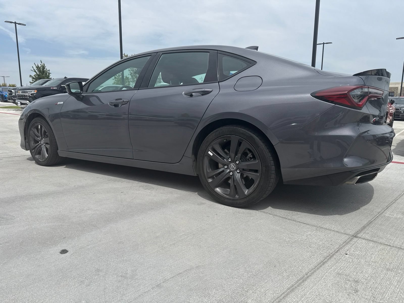 Used 2023 Acura TLX w/ A-SPEC Package AWD/4WD image 3