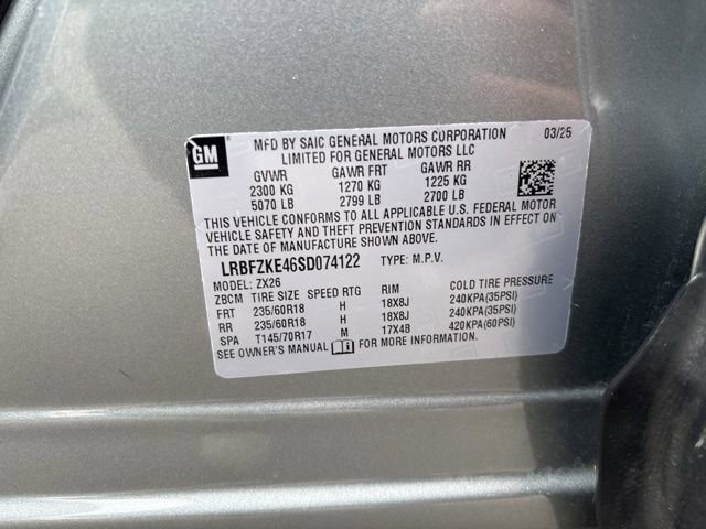 Certified 2025 Buick Envision Preferred image 38