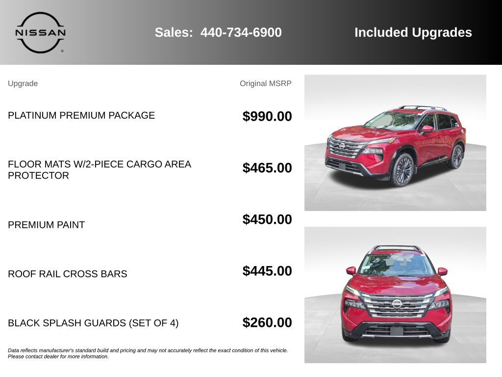 New 2026 Nissan Rogue Platinum w/ Platinum Premium Package AWD/4WD image 7
