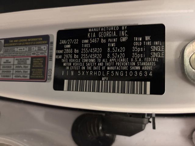 Certified 2022 Kia Sorento X-Line EX AWD/4WD image 12