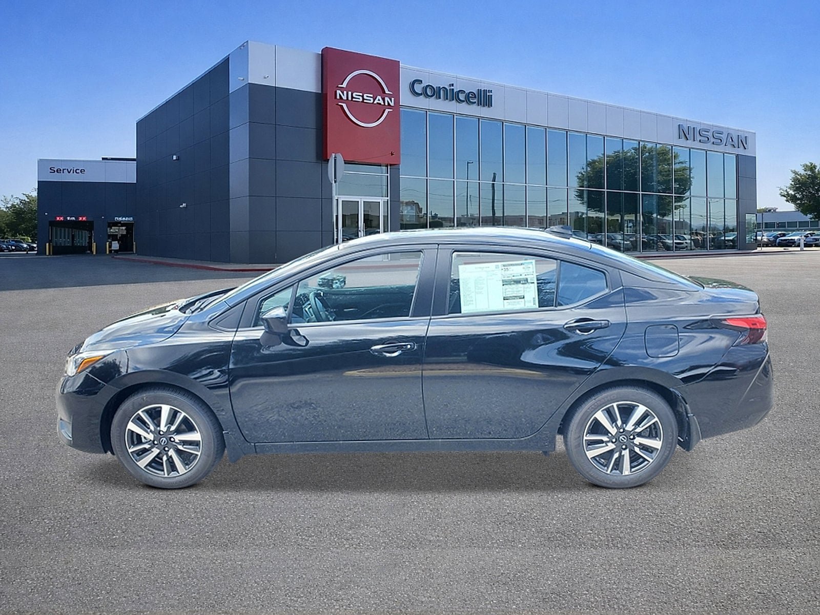 New 2025 Nissan Versa SV w/ Trunk Package FWD image 3