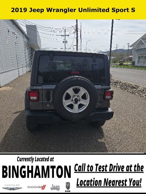 Used 2019 Jeep Wrangler Unlimited Sport S AWD/4WD image 5