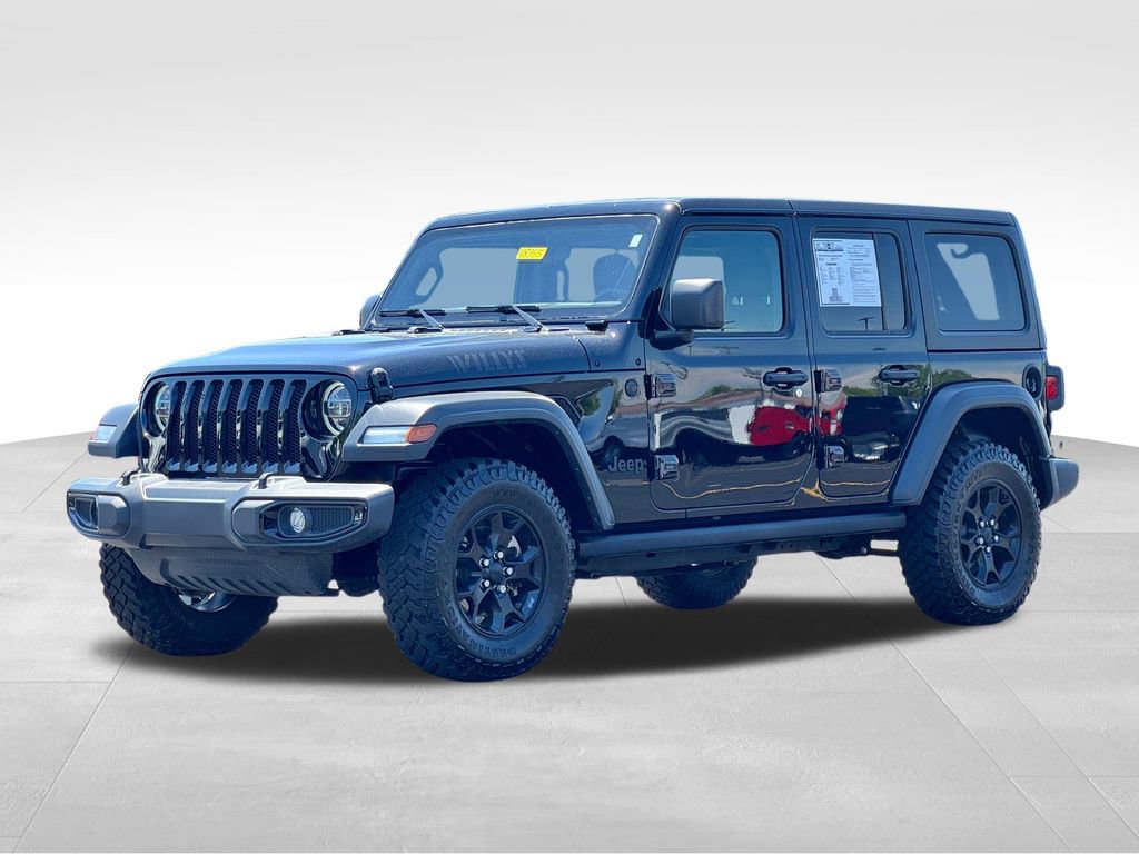 Used 2022 Jeep Wrangler Unlimited Sport AWD/4WD image 3
