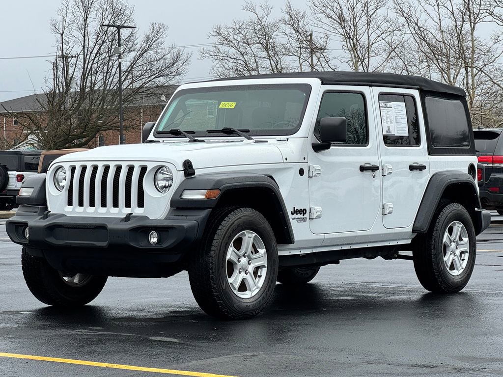 Used 2021 Jeep Wrangler Unlimited Sport AWD/4WD image 3