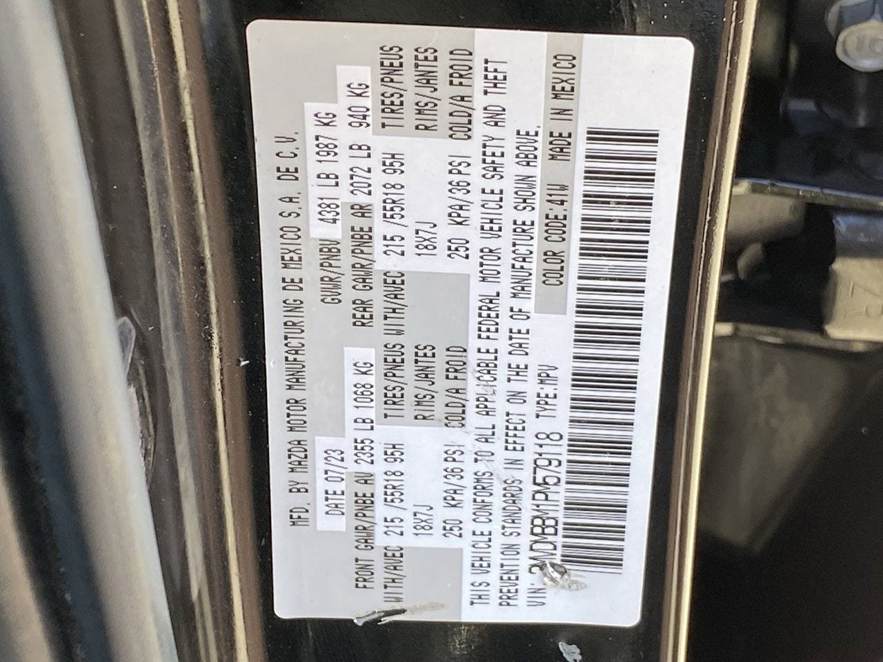 Used 2023 MAZDA CX-30 AWD 2.5 S w/ Select Package image 34