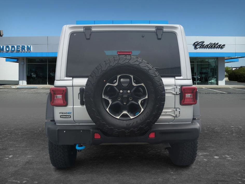 Used 2022 Jeep Wrangler Unlimited Rubicon 4xe w/ Steel Bumper Group AWD/4WD image 4