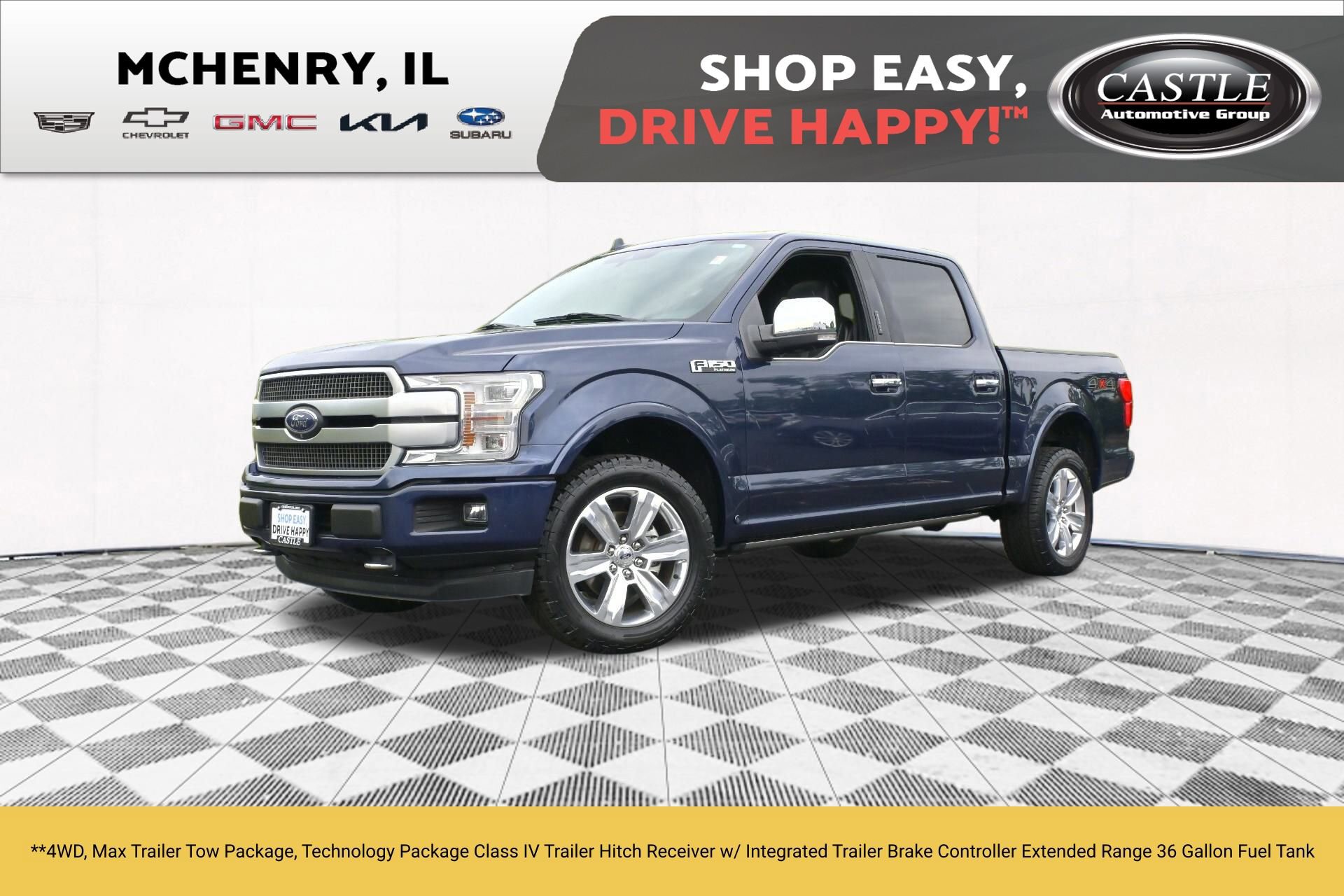 Used 2019 Ford F150 Platinum w/ Equipment Group 701A Luxury