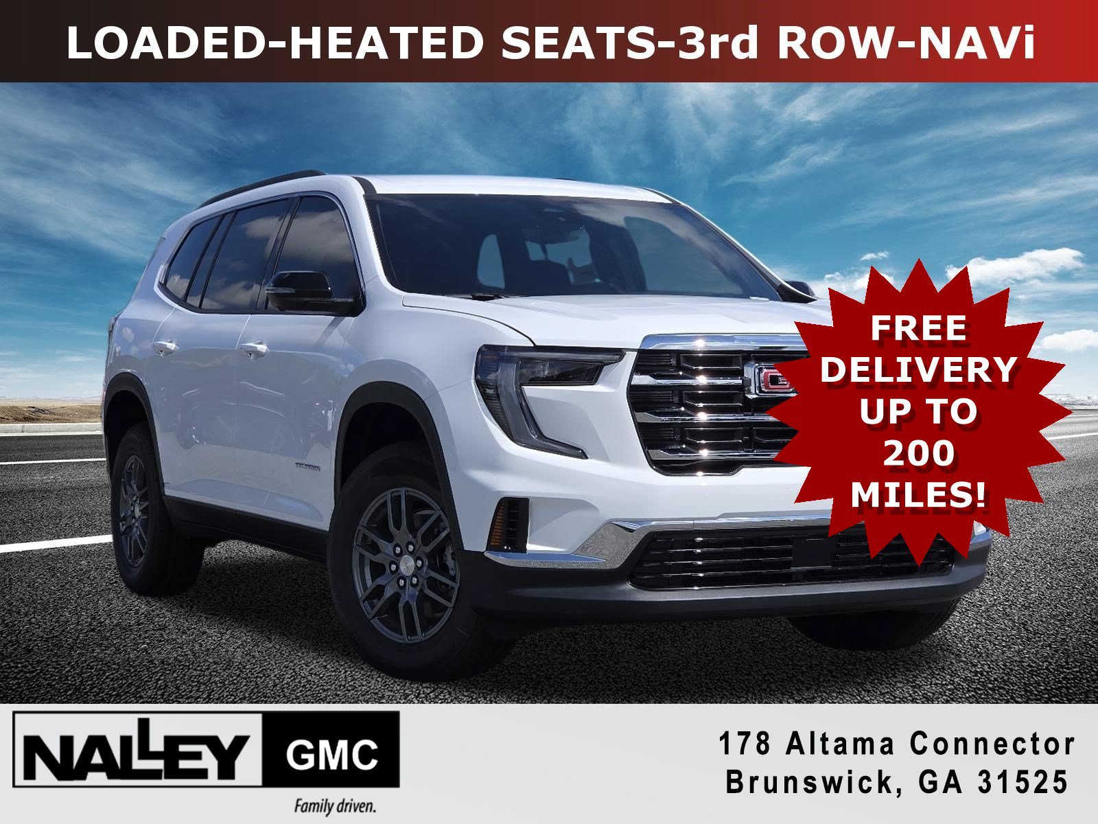 New 2026 GMC Acadia Elevation FWD 360° Tour
