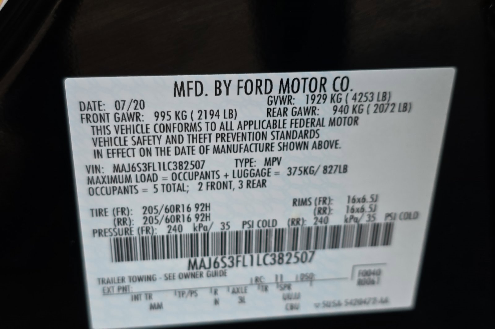 Used 2020 Ford EcoSport S image 29