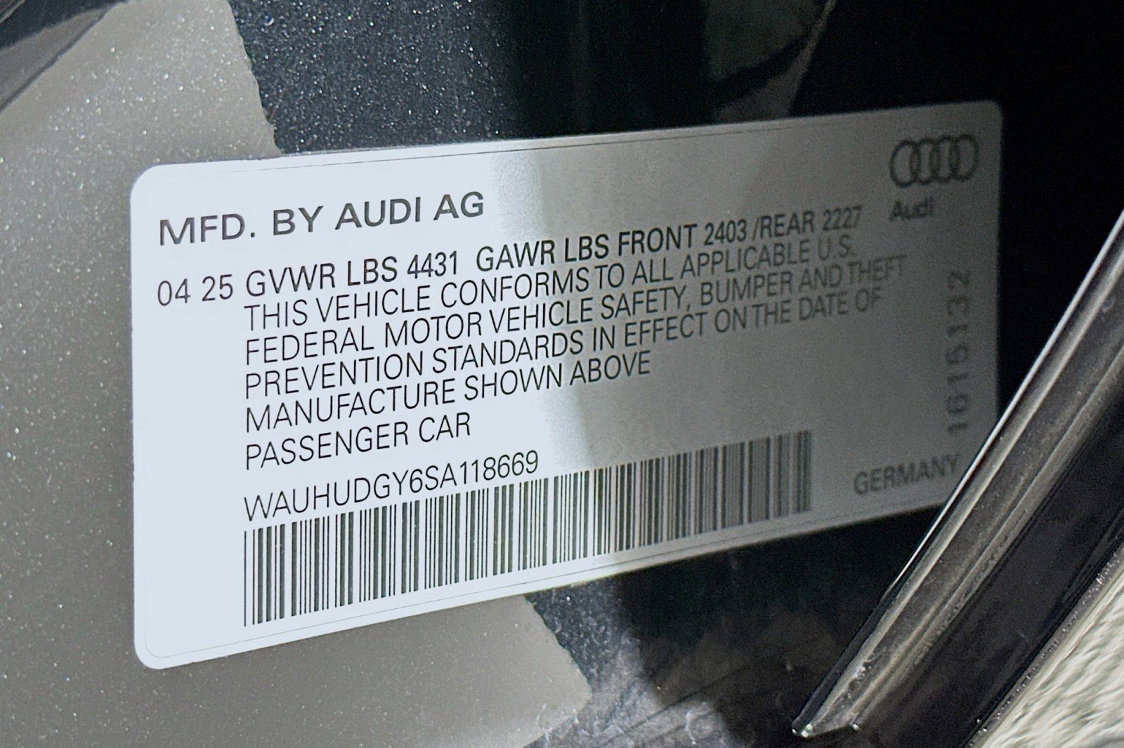 Used 2025 Audi A3 2.0T Premium Plus w/ Premium Plus Package image 24