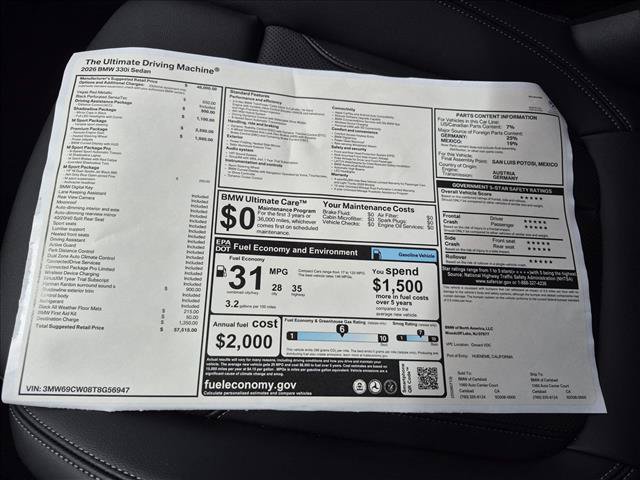 New 2026 BMW 330i Sedan RWD image 17