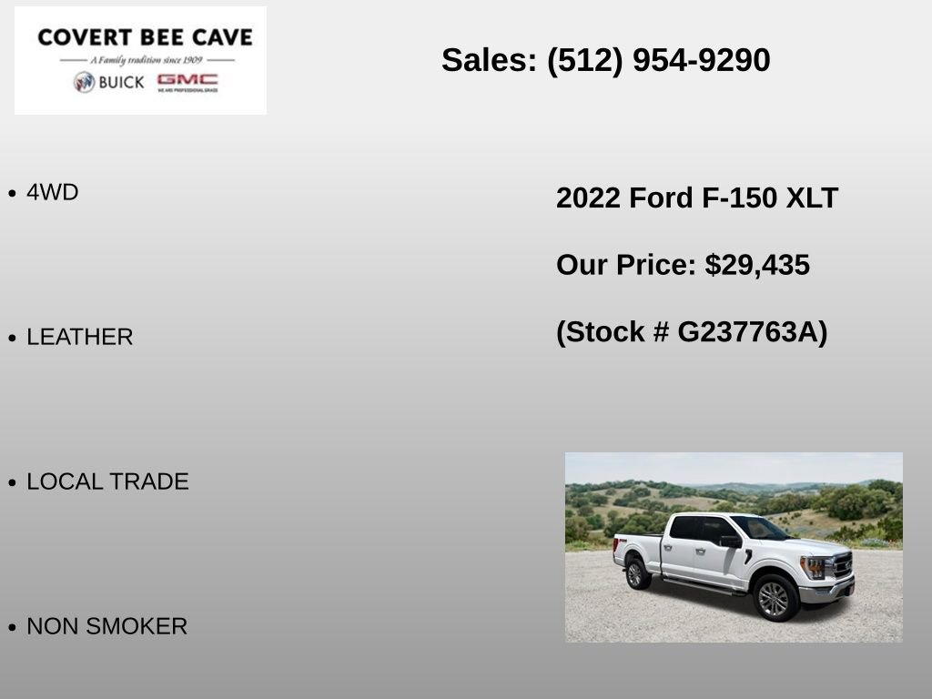 Used 2022 Ford F150 XLT w/ Equipment Group 302A High AWD/4WD image 6
