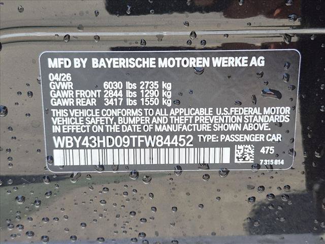 New 2026 BMW i4 xDrive40i w/ Premium Package AWD/4WD image 19