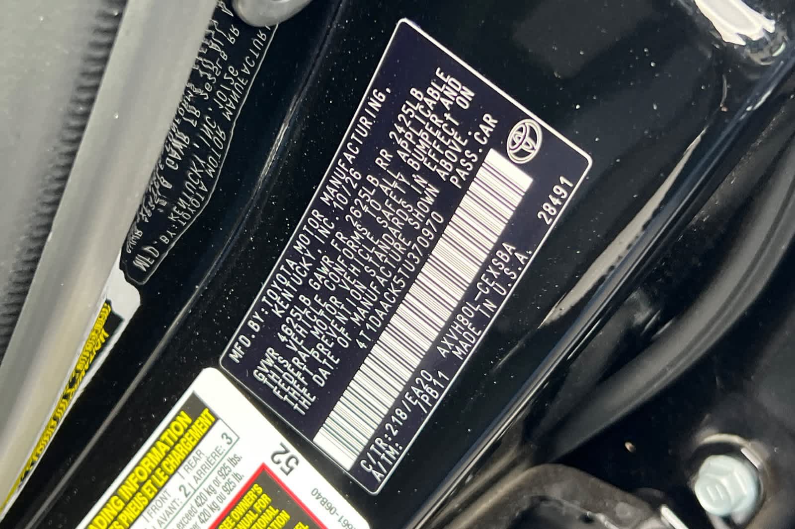 New 2026 Toyota Camry SE FWD image 32