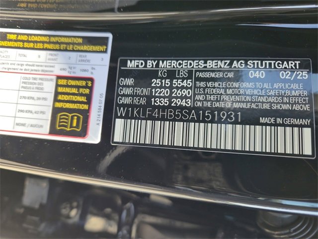 Certified 2025 Mercedes-Benz E 350 4MATIC Sedan image 26