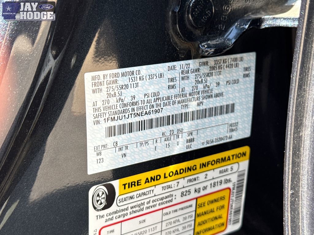 Used 2022 Ford Expedition XLT AWD/4WD image 31