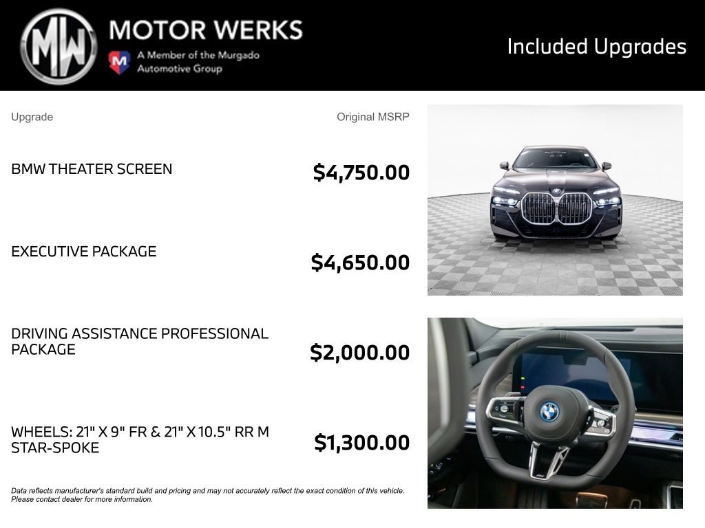 New 2025 BMW i7 xDrive60 w/ Executive Package image 4