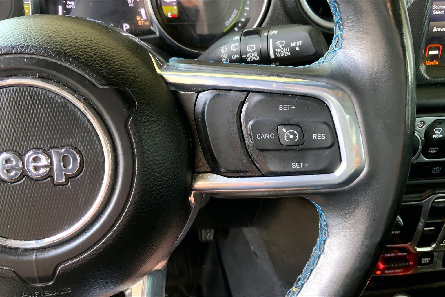 Used 2023 Jeep Wrangler Unlimited Rubicon 4xe w/ Cold Weather Group AWD/4WD image 24