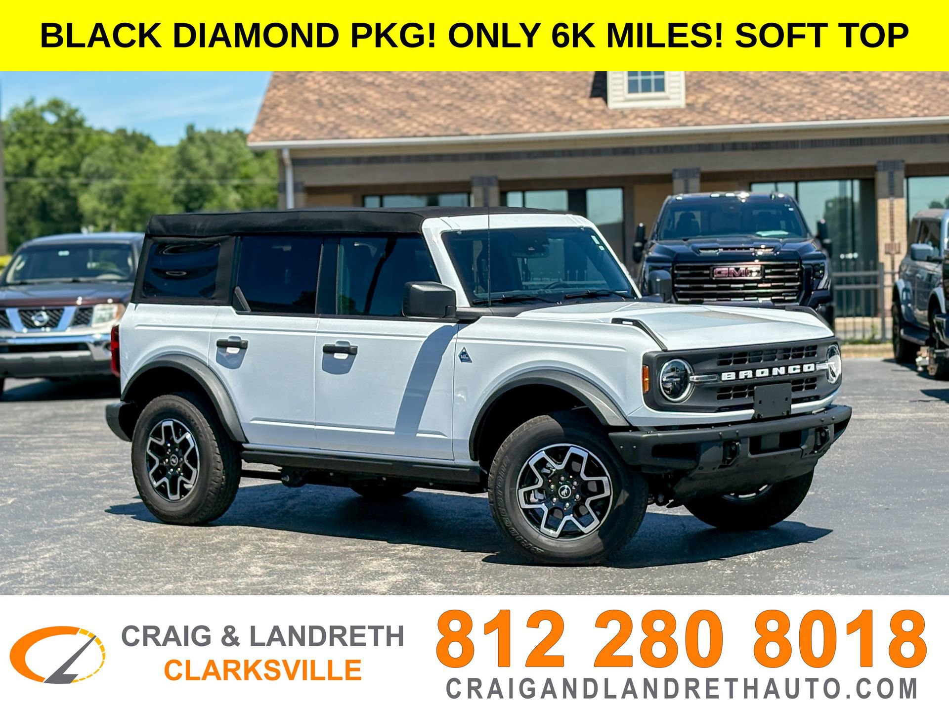 Used 2024 Ford Bronco Black Diamond AWD/4WD image 1