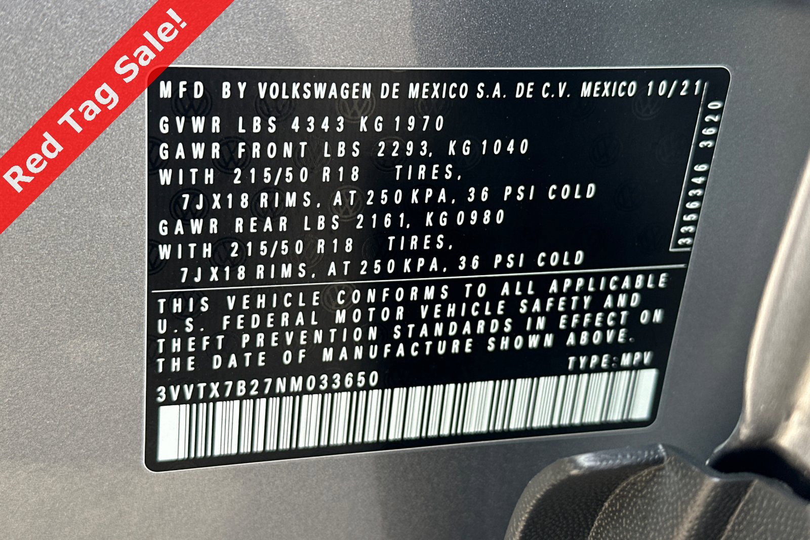 Certified 2022 Volkswagen Taos SE w/ Panoramic Sunroof Package image 30