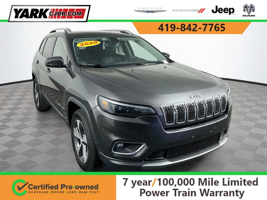 Certified 2020 Jeep Cherokee Limited AWD/4WD 360° Tour