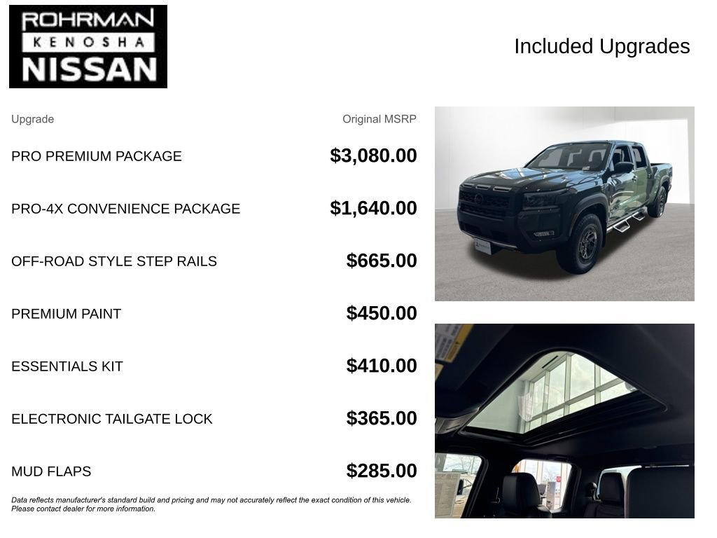 New 2026 Nissan Frontier PRO-4X w/ Pro Premium Package image 4