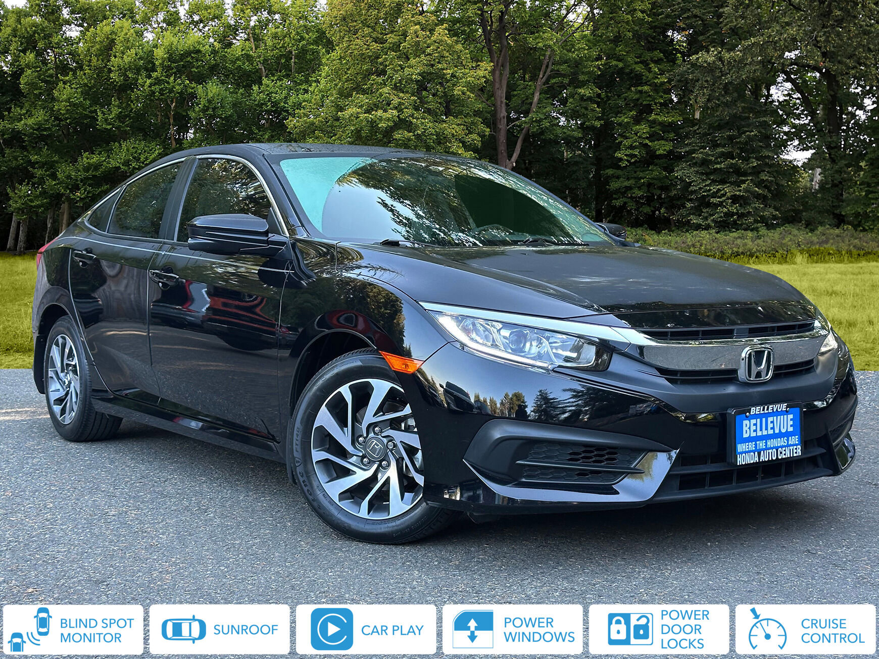 Used 2018 Honda Civic EX video 1