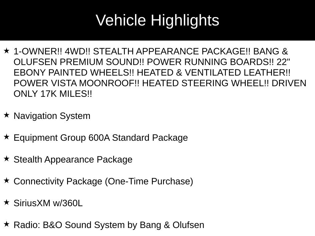 Used 2025 Ford Expedition Platinum w/ Stealth Appearance Package AWD/4WD image 41