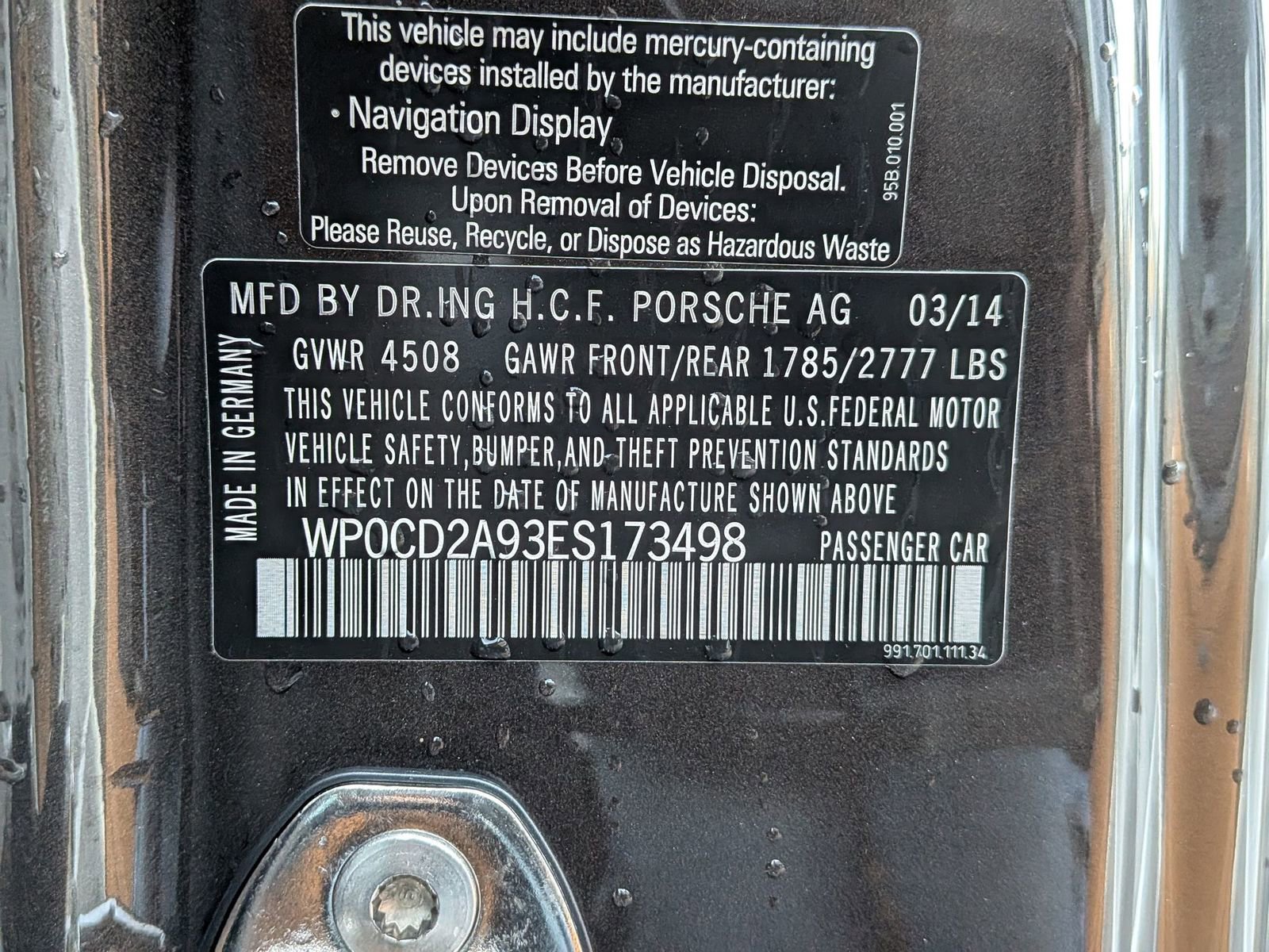 Certified 2014 Porsche 911 Turbo S image 29