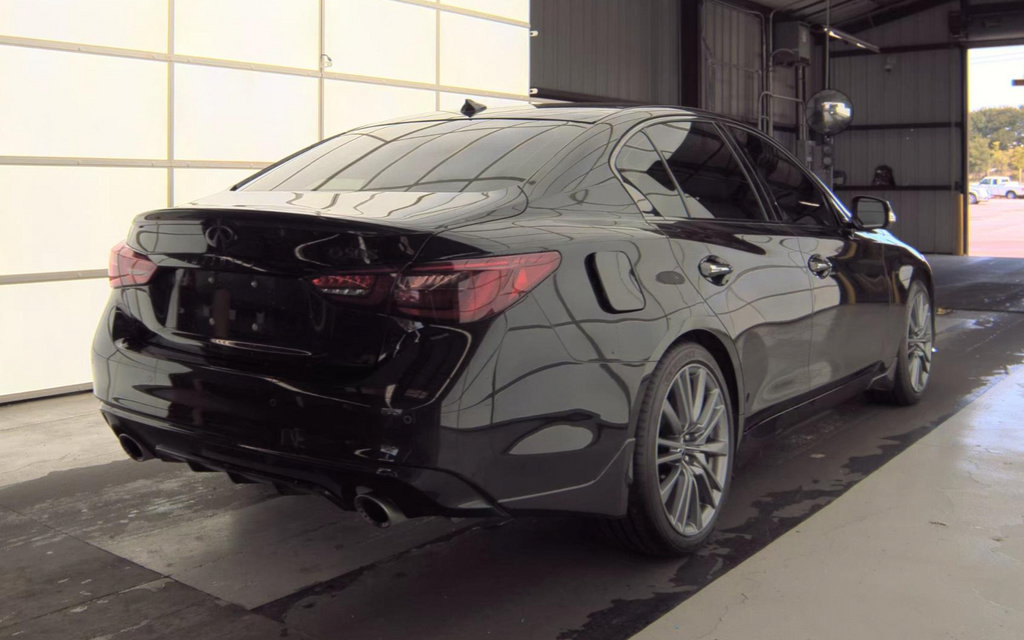 Used 2023 INFINITI Q50 Red Sport 400 w/ Black Opal Edition RWD image 5