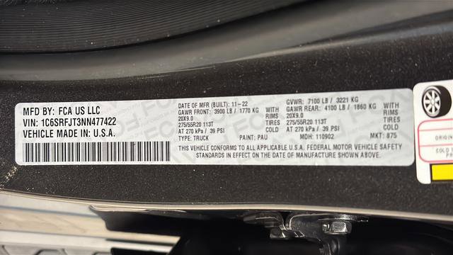 Used 2022 RAM 1500 Laramie w/ Sport Appearance Package image 30