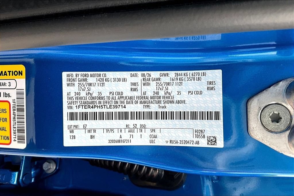 New 2026 Ford Ranger XL AWD/4WD image 13