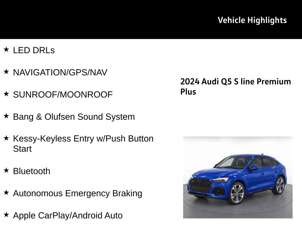 Used 2024 Audi Q5 2.0T Premium Plus w/ Premium Plus Package AWD/4WD image 30