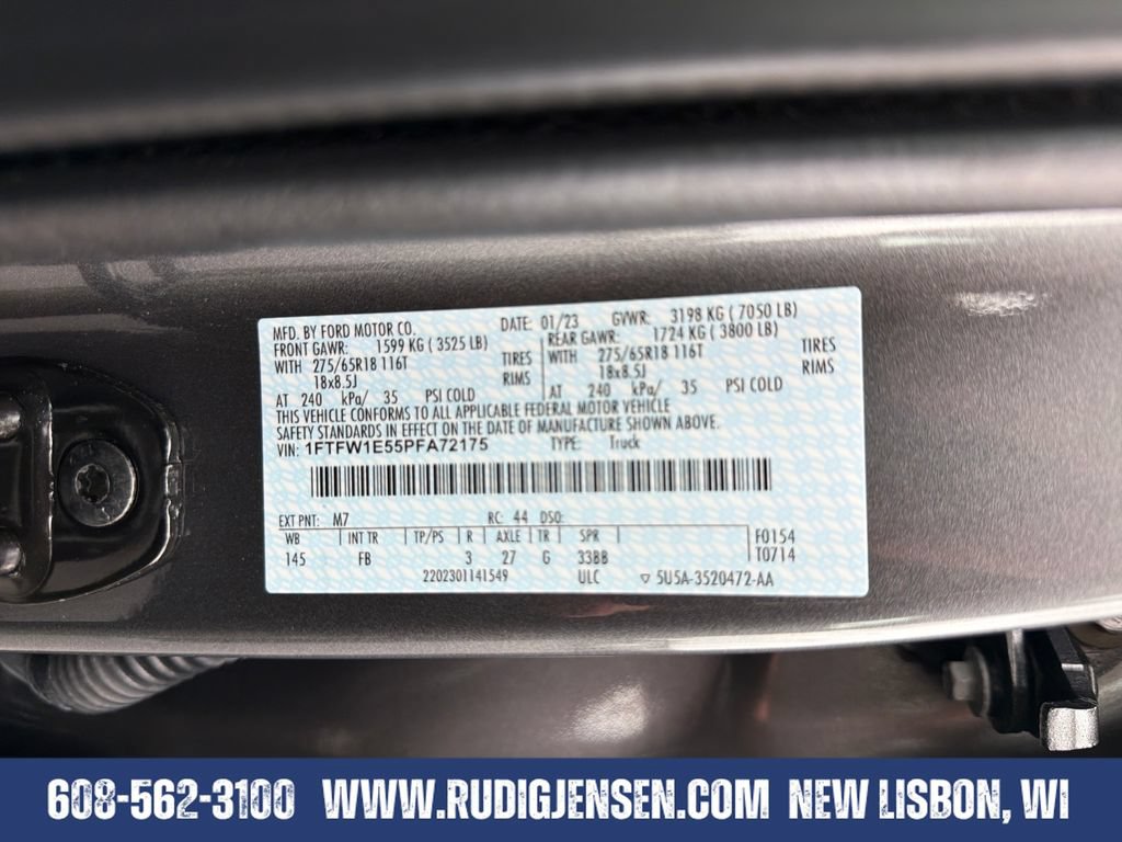 Used 2023 Ford F150 XLT w/ Equipment Group 302A High AWD/4WD image 29