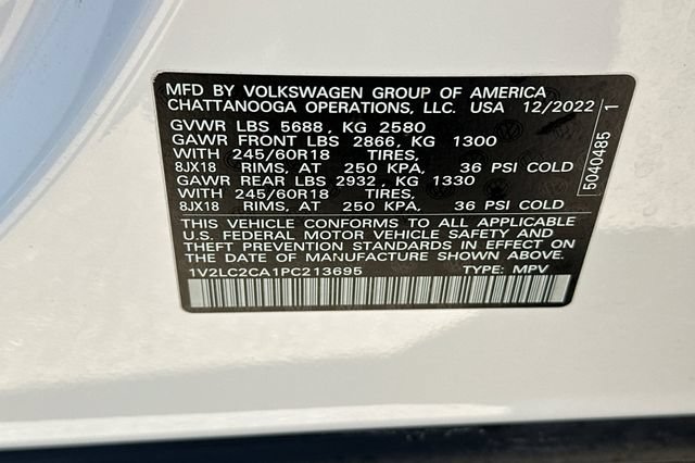 Used 2023 Volkswagen Atlas Cross Sport SE AWD/4WD image 32