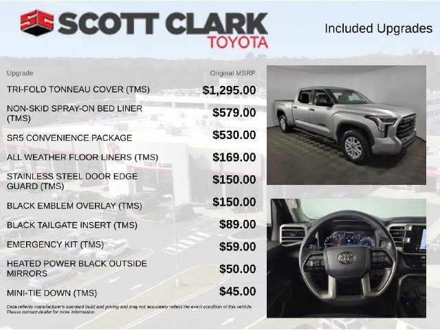 Used 2022 Toyota Tundra SR5 w/ SR5 Convenience Package AWD/4WD image 8