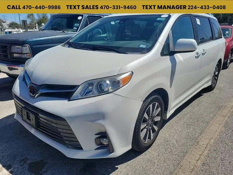 Used 2019 Toyota Sienna XLE w/ XLE Navigation Package AWD/4WD image 1