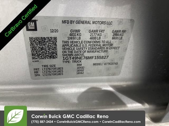 Certified 2021 GMC Sierra 2500 SLT w/ SLT Preferred Package image 34