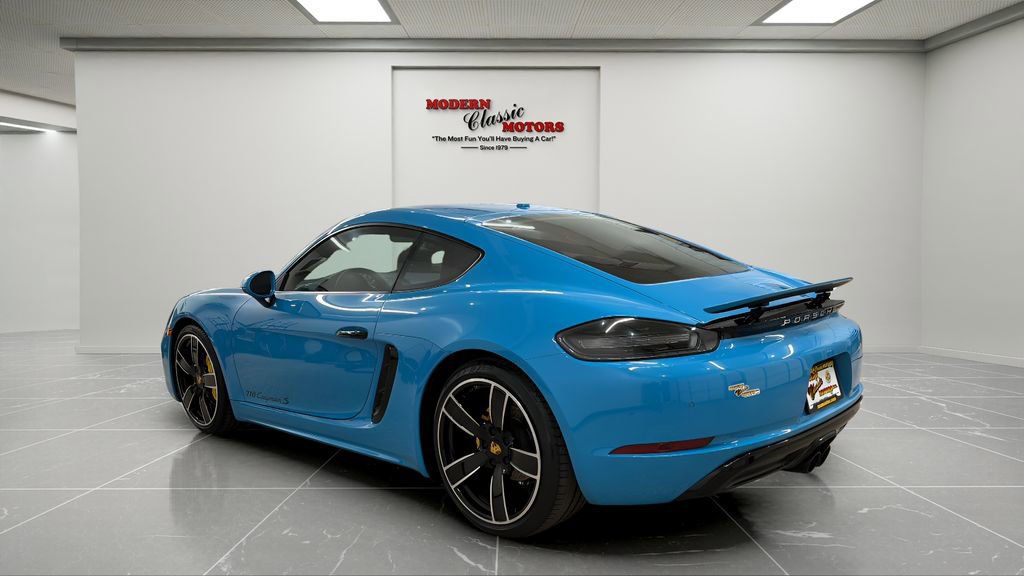 Used 2017 Porsche 718 Cayman S w/ Sport Chrono Package RWD image 5