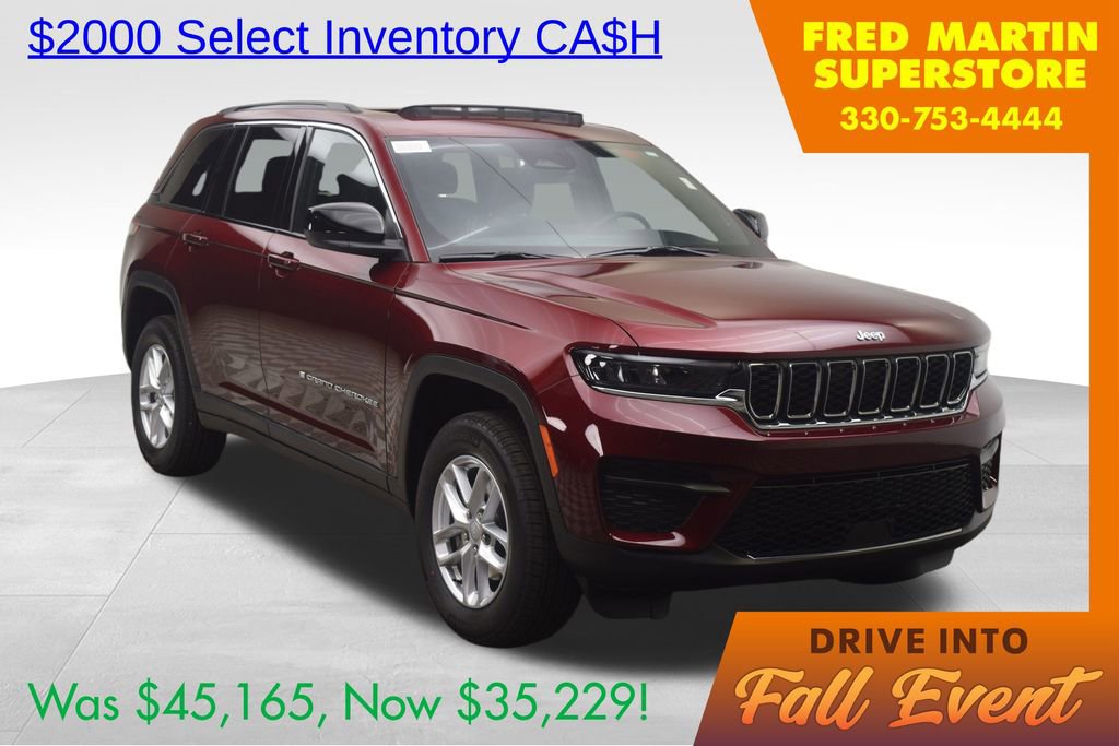 New 2025 Jeep Grand Cherokee Laredo X