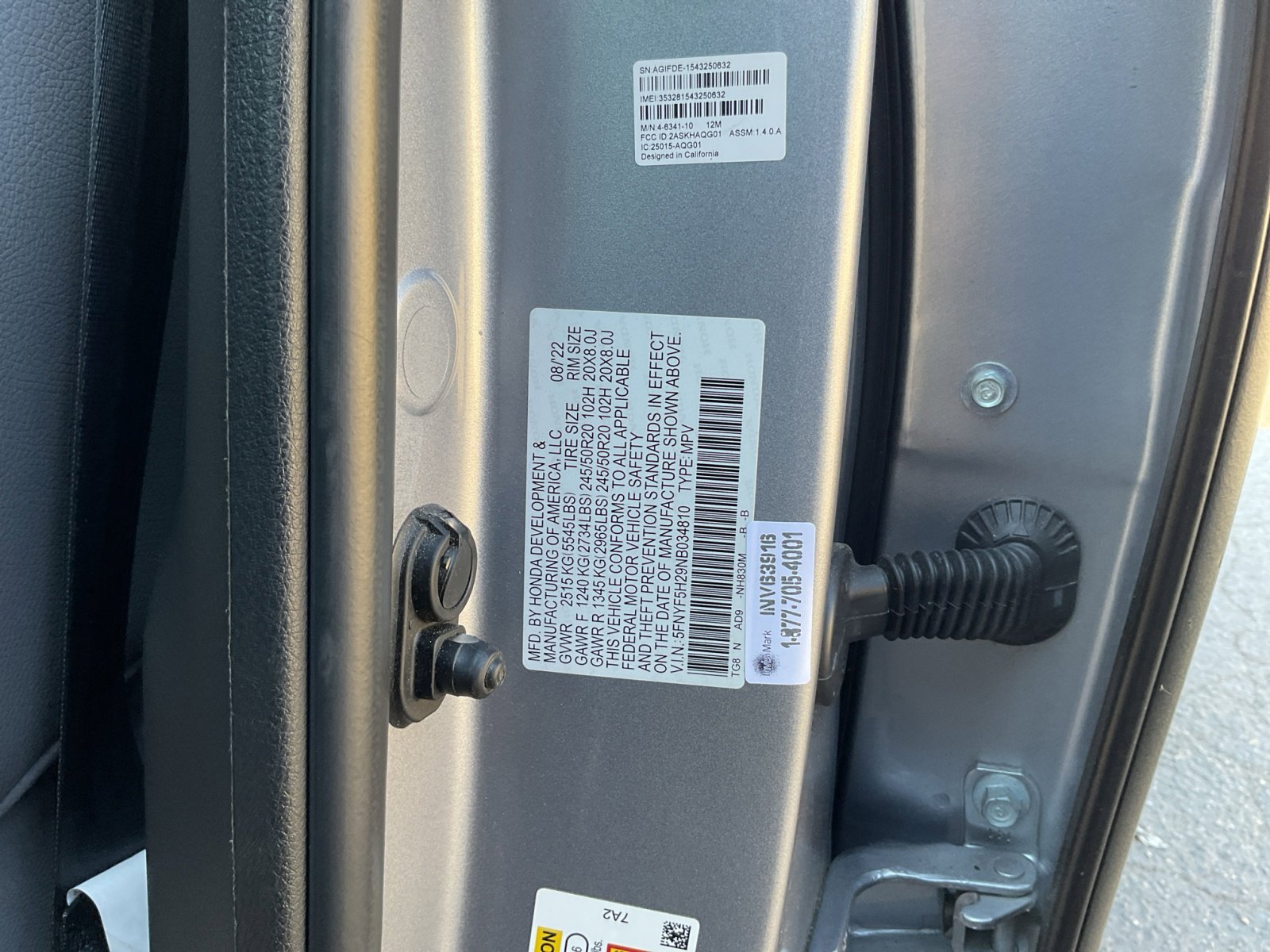 Used 2022 Honda Pilot Special Edition image 25