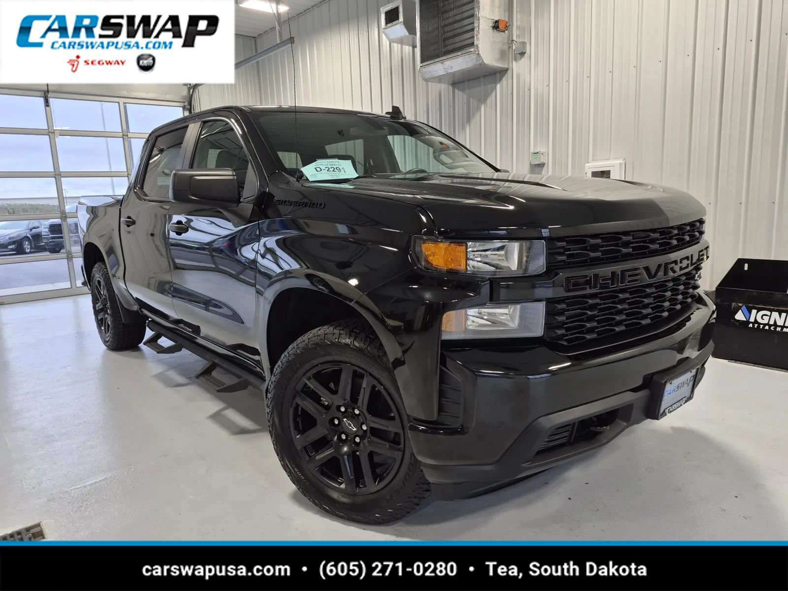 Used 2022 Chevrolet Silverado 1500 Custom w/ LPO, Blackout Package