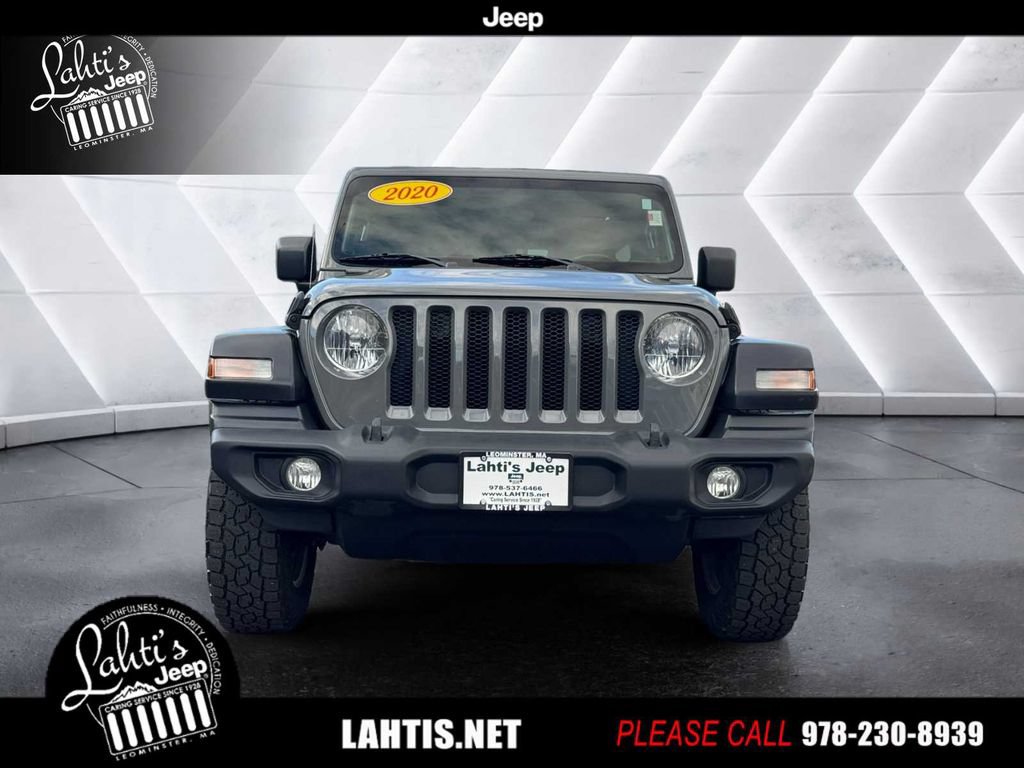 Certified 2020 Jeep Wrangler Unlimited Sport S AWD/4WD image 2