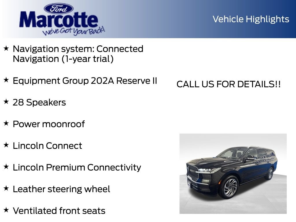 Used 2025 Lincoln Navigator L Reserve AWD/4WD image 7